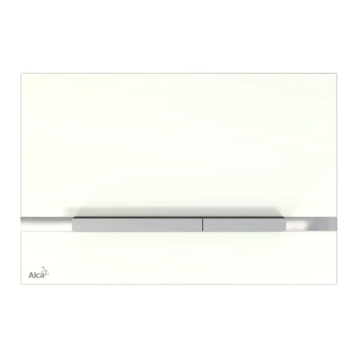 Alca Stribe-GL 1200 betjeningsplade, hvid glas