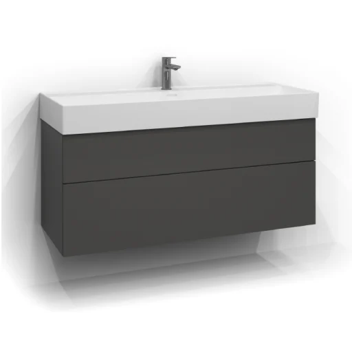 Svedbergs Forma Plan underskab, 120x45 cm, skifergrå