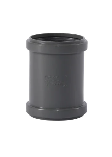 75 mm Skydemuffe afløb PP grå