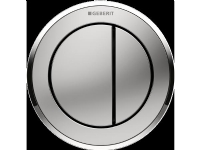 GEBERIT Omega10 remote pneumatisk dobbeltskyl til vægtykkelse 0,5 - 4 cm