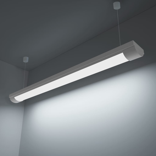 vidaXL LED-loftslampe kold hvid 28 W med tilbehør til ophængning