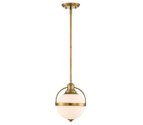 Westbourne 1 Loftlampe Ø22 cm - Varm messing/Opalhvid