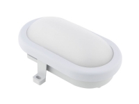 REV Ovalarmatur LED 5,5W grau Vådrumslampe LED (RGB) 5.5 W
