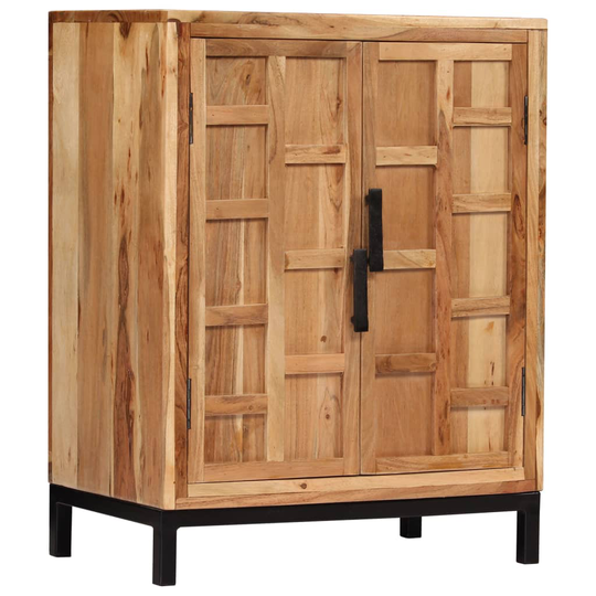 vidaXL skænk 60x35x76 cm massivt akacietræ brun