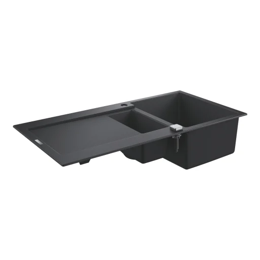 Grohe K500 kompositvask, 1,5 kumme, 100x50 cm, sort granit