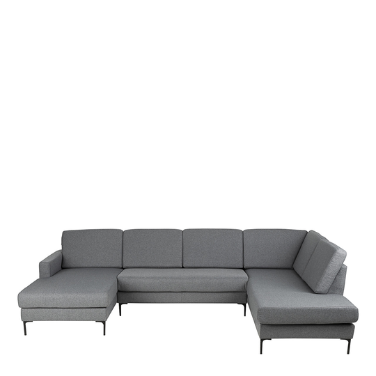 RICHMOND u-sofa venstrevendt grå