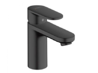 hansGrohe Vernis Blend 1-grebs håndvaskarmatur 100, med løft-op bundventil, mat sort