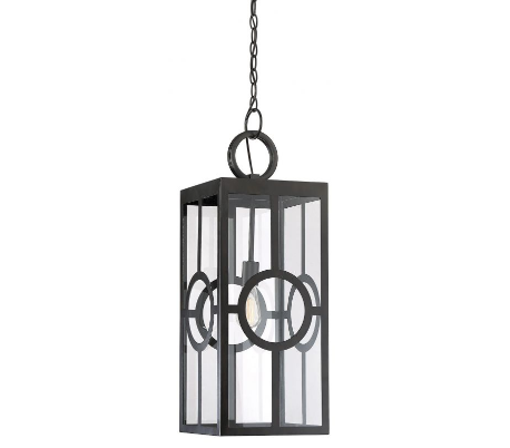 Lauren 1 Loftlampe 27 x 27 cm - Antik bronze/Klar