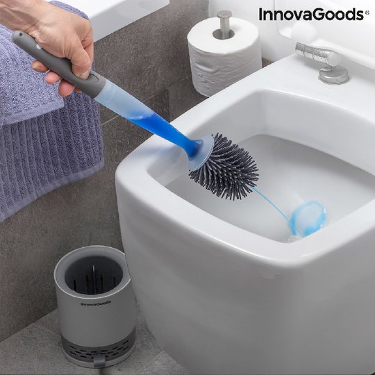 Toiletbørste med sæbedispenser Bruilet InnovaGoods