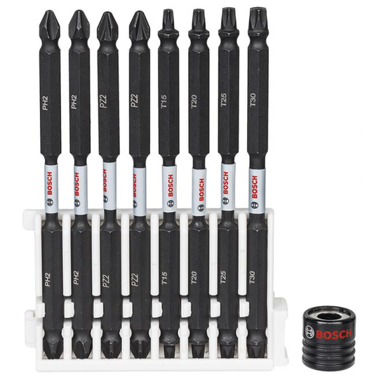 Bosch Bitssæt Impact Ph-pz-tx 110mm Magn 8st - 2608522347