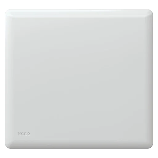 Nobø Top El-varmepanel uden termostat, 250W/230V, Hvid - 3 m²