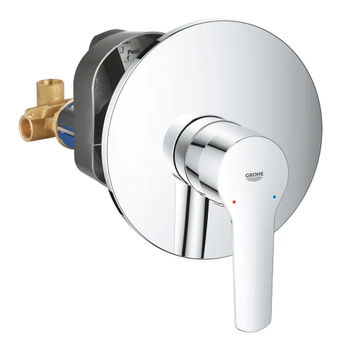 Grohe Start brusearmatur, indbygning, krom