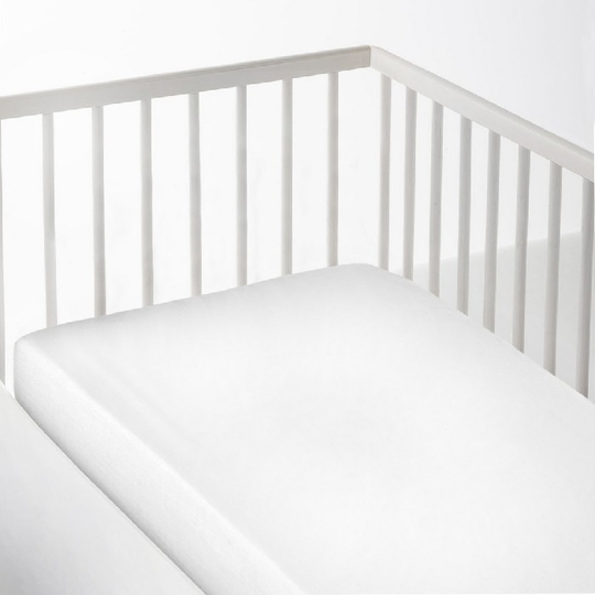 madrasbeskytter Naturals Hvid 60 cm tremmeseng (60 x 120 cm)