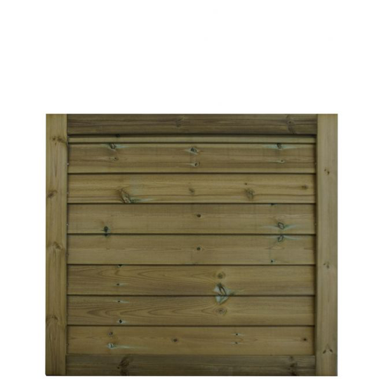 Frøslev FT Systemhegn, 120 x 111 cm låge klink tryk. grøn