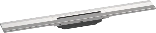 Hansgrohe Raindrain Flex afløbsrende, vægmontering, 700 mm, børstet rustfrit stål