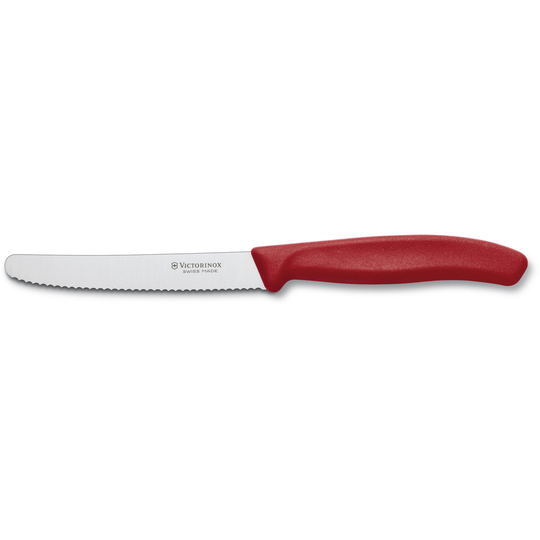 Victorinox Tomat- og pølsekniv 11 cm, rød