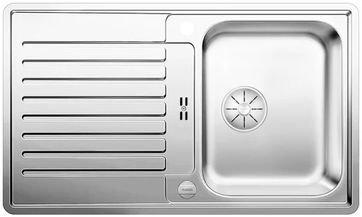 Blanco Classic Pro 45 S-IF MXI Køkkenvask 86x51 cm m/InFino kurveventil, Rustfrit stål