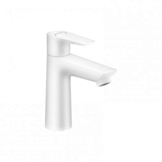 Hansgrohe Håndvaskearmatur Talis E 110 M Løft Op Mat Hvid