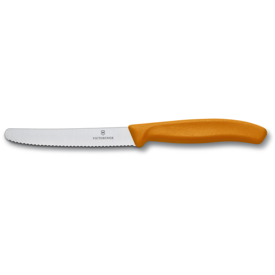 Victorinox Tomat- og pølsekniv 11 cm, orange