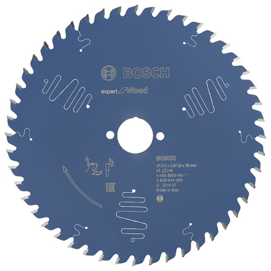 Bosch Rundsavsklinge 220x30x2.6mm 48t Exp Wood - 2608644088