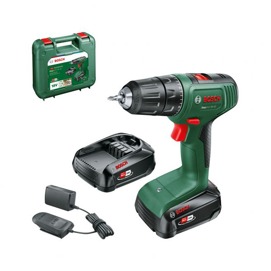 Bosch Akkuskruemaskine Easy 18V 2x1,5ah - 06039D8002
