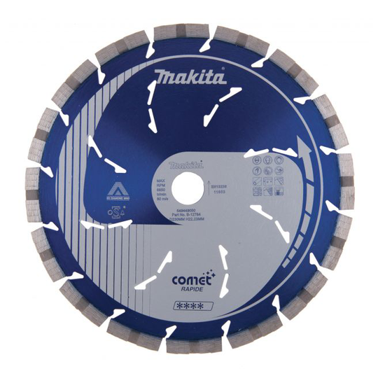 Makita Diamantklinge 230x22,23 Comet - B-12784