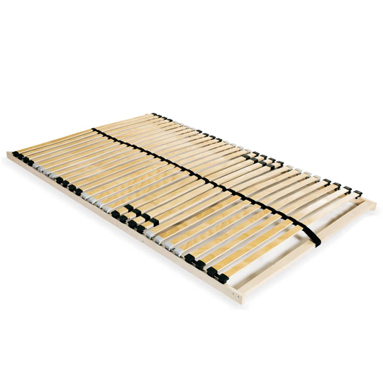 vidaXL lamelbund til seng med 28 lameller 7 zoner 120 x 200 cm