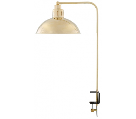 Paris Bordlampe med klemme H70 cm 1 x E27 - Poleret messing