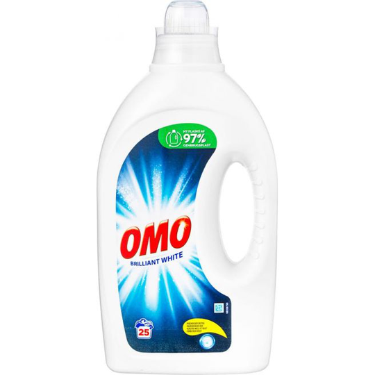 OMO White Flydende vaskemiddel, 1,25 Liter