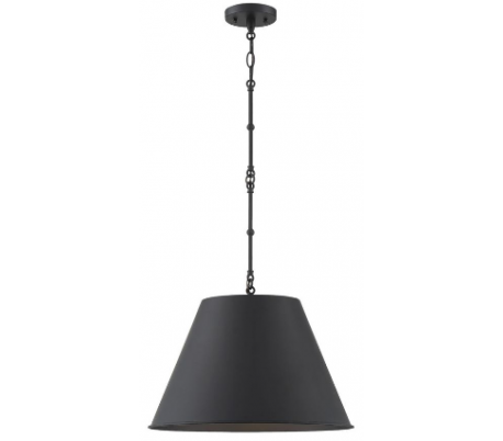 Alden 1 Loftlampe Ø46 cm - Mat sort