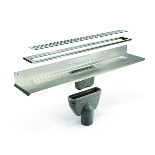 Unidrain Sampak Linje 800 Mm. Lodret Udløb 75mm