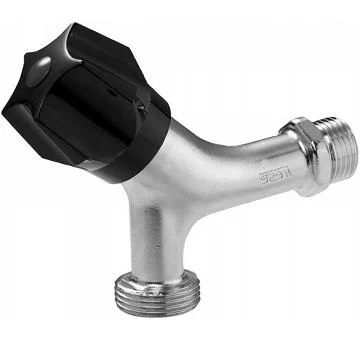 Frese aftapventil 1/2"-3/4" Nippel/Nippel m/kontraventil