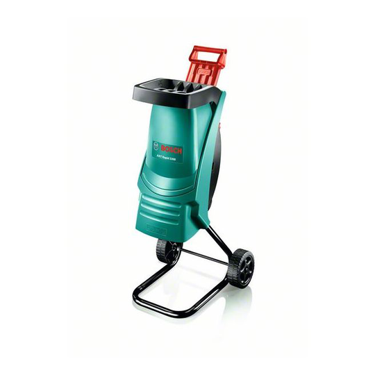 Bosch AXT Rapid 2200 Kompostkværn - 600853600