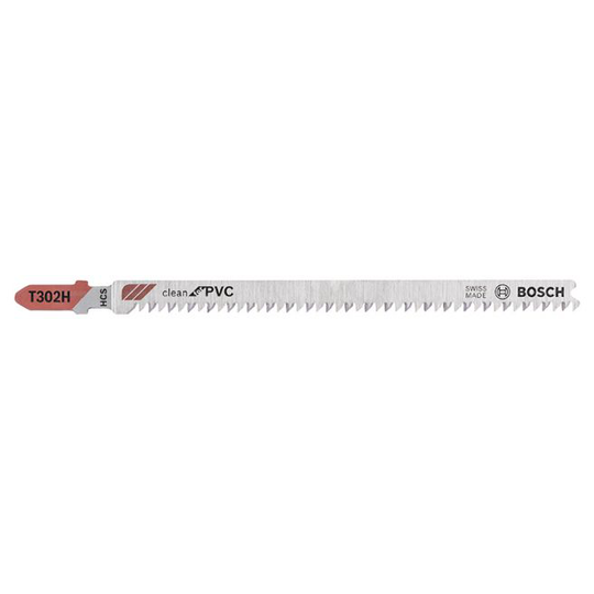 Bosch Stiksavklingeinge T302h Clean Pvc 5 Stk - 2608667448