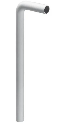 Afgangsbøjning 32mm 220 X 680mm, hvid