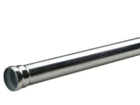GM-X rør DN 50X1000 mm. - Galvaniseret