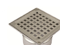 Blücher 110 mm afløbsskål til beton, uden studs, lodret