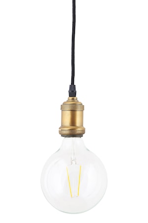 LED Lampe dæmpbar E27 17,5x12,5 cm - Klar
