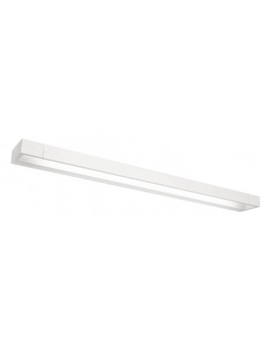 FLIPPER Badeværelseslampe i metal og akryl B90 cm 1 x 24W SMD LED - Mat hvid