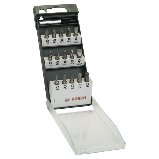 Bosch Bits Sæt 25mm Standard Uh54 16stk - 2609255977