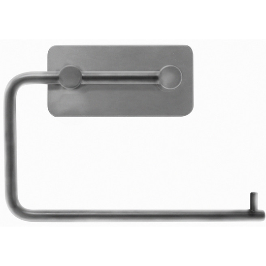 Home-it selvklæbende toiletpapirholder 15,5 x 10,5 x 3 cm børstet krom