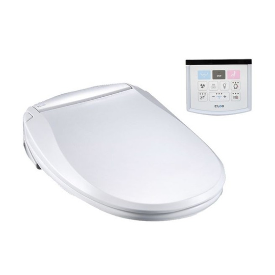 Skyl-let Slim Remote Toiletsæde m/skyl