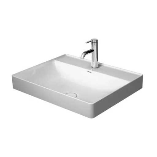Duravit DuraSquare Bowle håndvask m/WonderGliss 60 cm