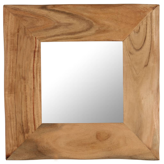 vidaXL kosmetikspejl 50 x 50 cm massivt akacietræ