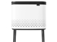 Brabantia 200502, 60 L, Rektangulær, MDF, Hvid, Sort