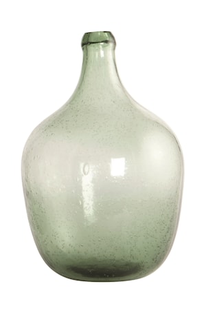 Glasflaske Rec 28,5 cm - Lysegrøn