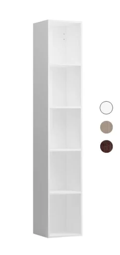 Laufen Val højskab 30x170 cm, mørk elm
