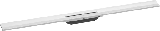 Hansgrohe Raindrain Flex afløbsrende, vægmontering, 1000 mm, mat hvid