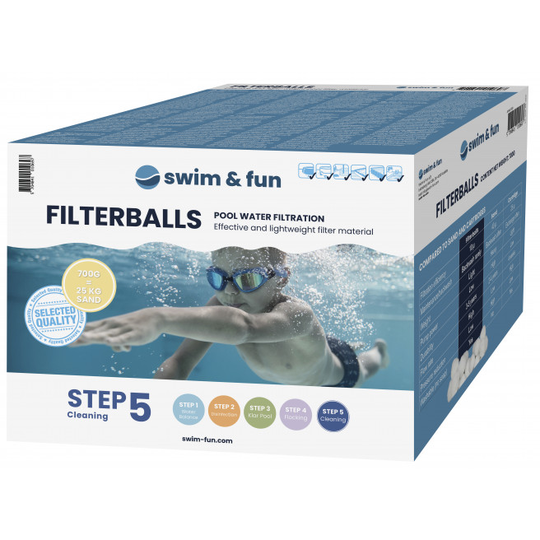 Swim & Fun Filterballs 700 gr. - 1069