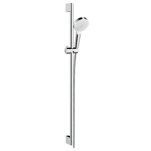 Hansgrohe Crometta 1jet brusesæt, hvid/krom